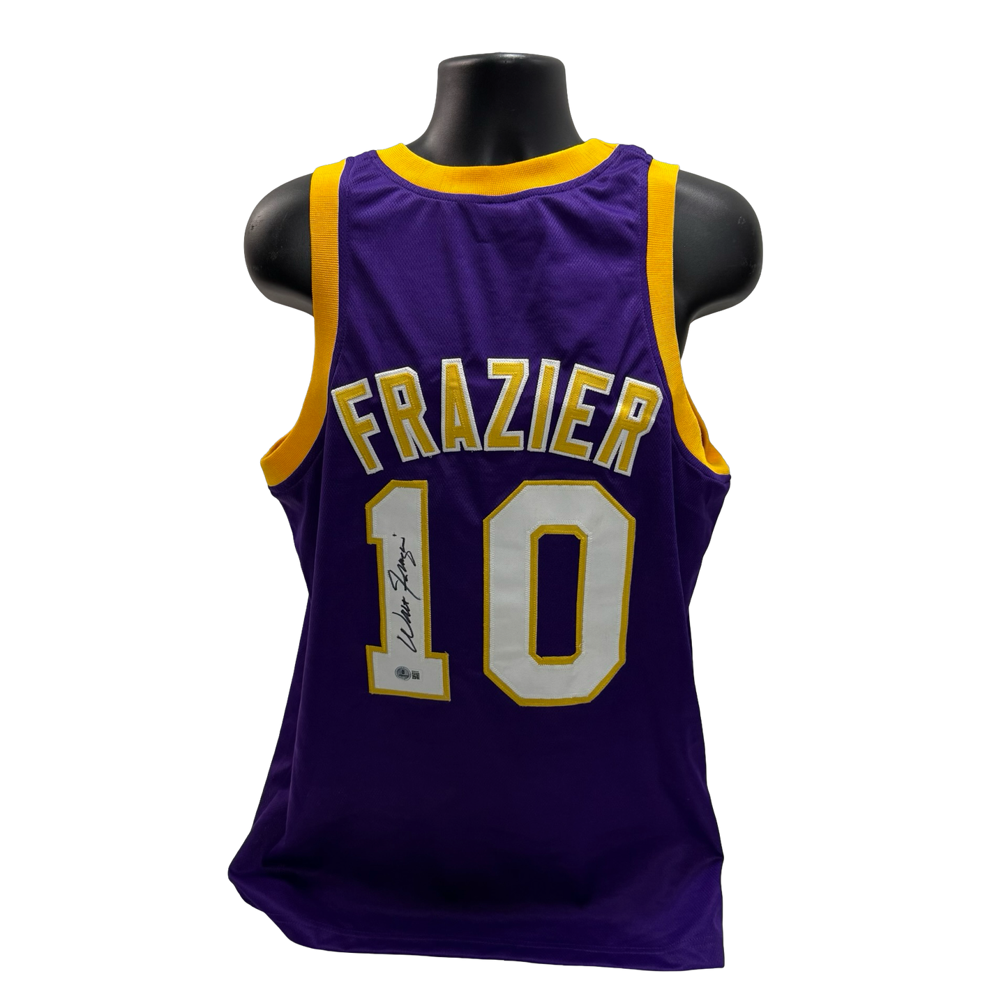 Walt Clyde Frazier Autographed New York Knicks 1972 All Star Jersey Beckett