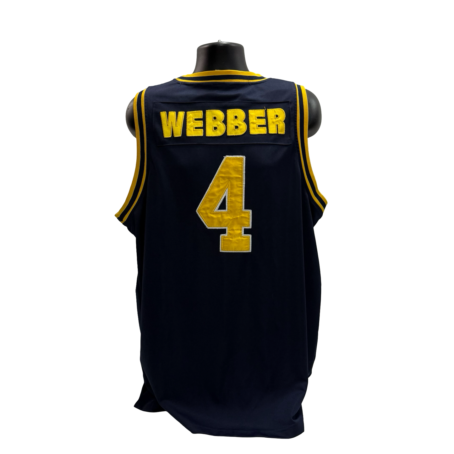 Chris Webber True School Authentics Michigan Wolverines Jersey XL Unsigned