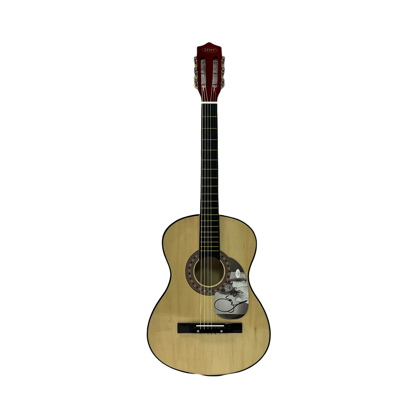 Taylor Swift Autographed Natural Tan Guitar JSA w/ Heart