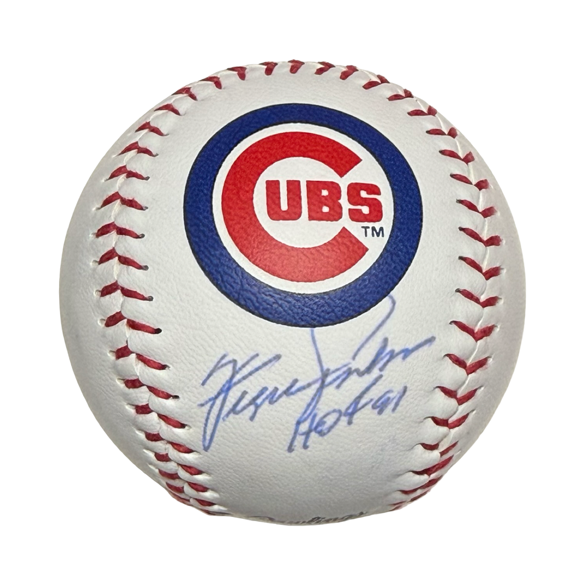 Ferguson Jenkins Autographed Chicago Cubs Logo Baseball JSA