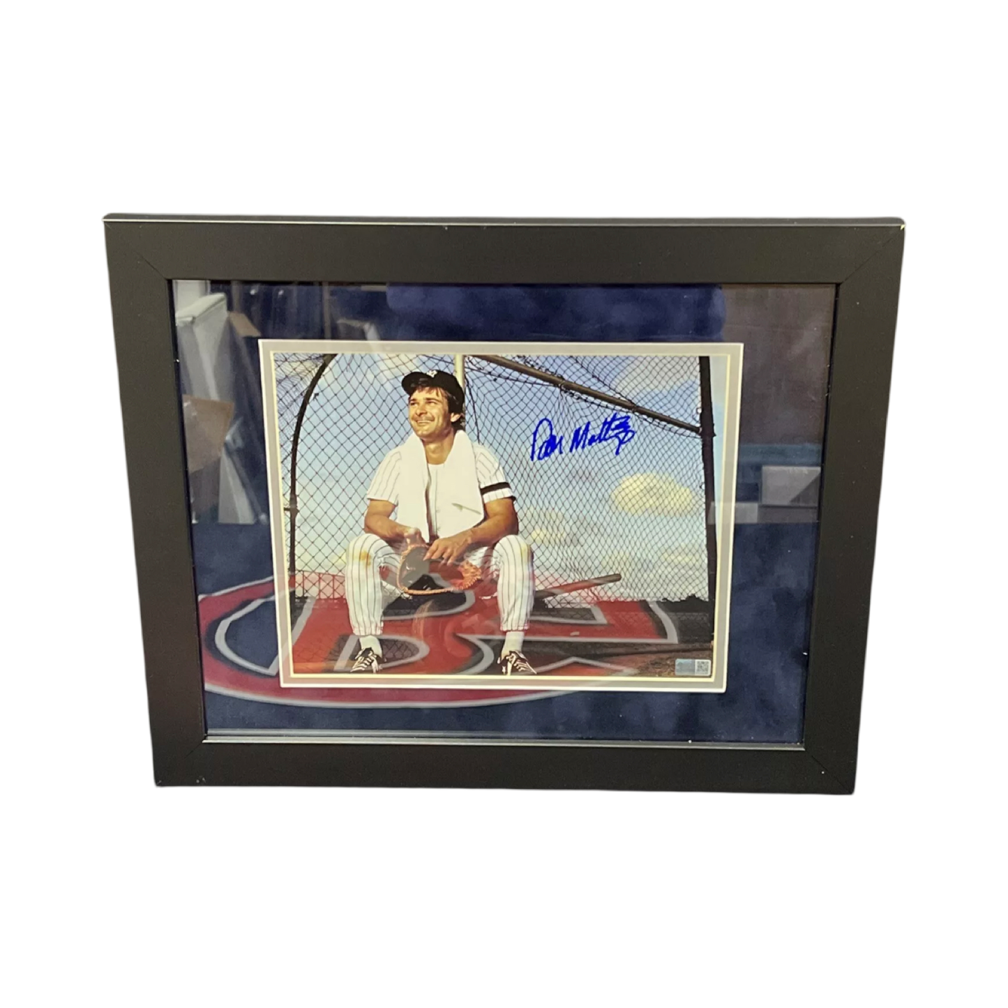Don Mattingly Autographed New York Yankees 8x10 Sky Steiner CX