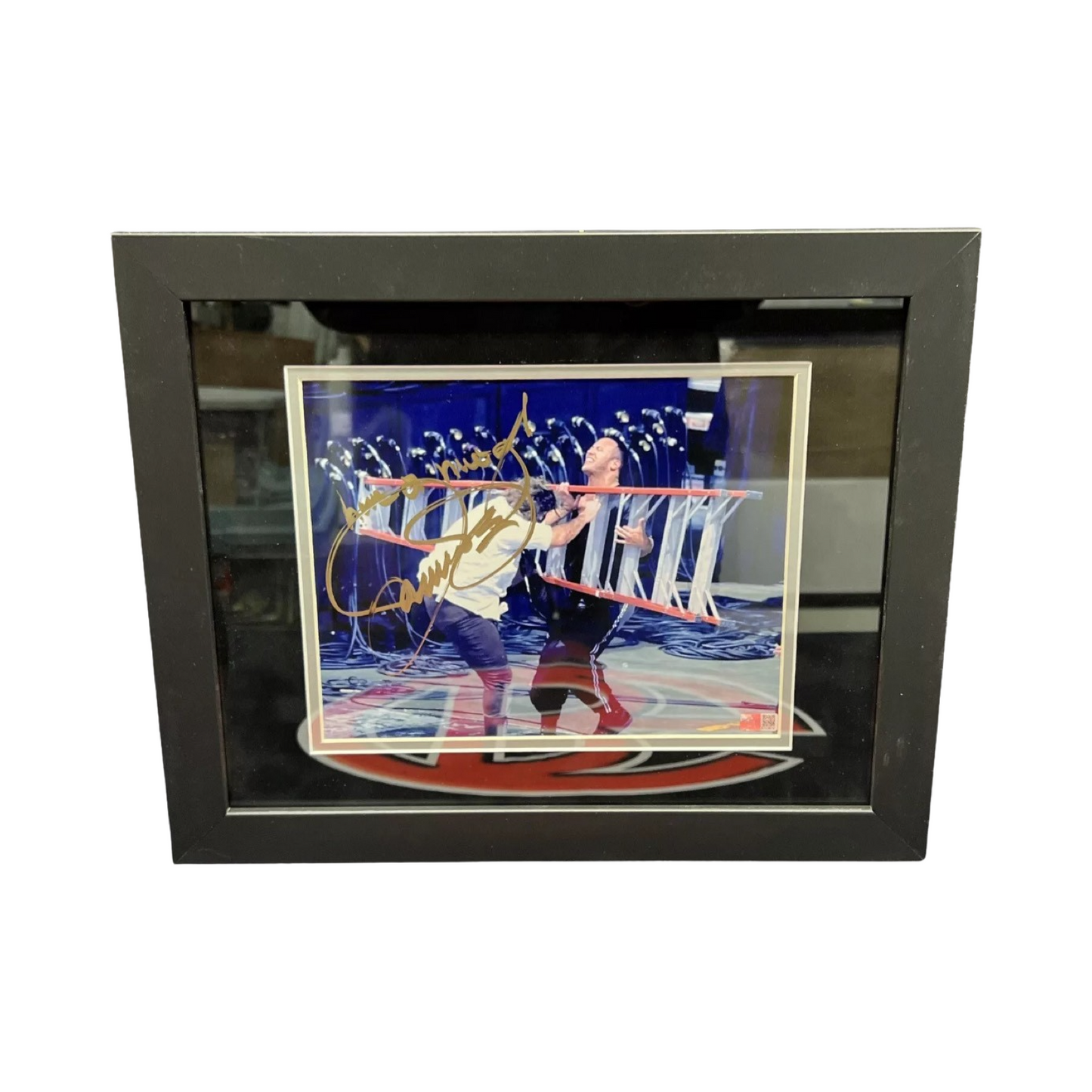 Mick Foley “Mankind” WWE Autographed Framed 8x10 Royal Rumble Steiner CX
