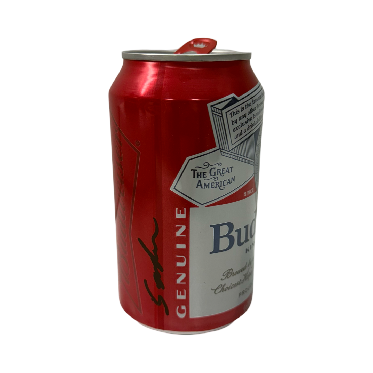 The Sandman Autographed Beer Can Beckett