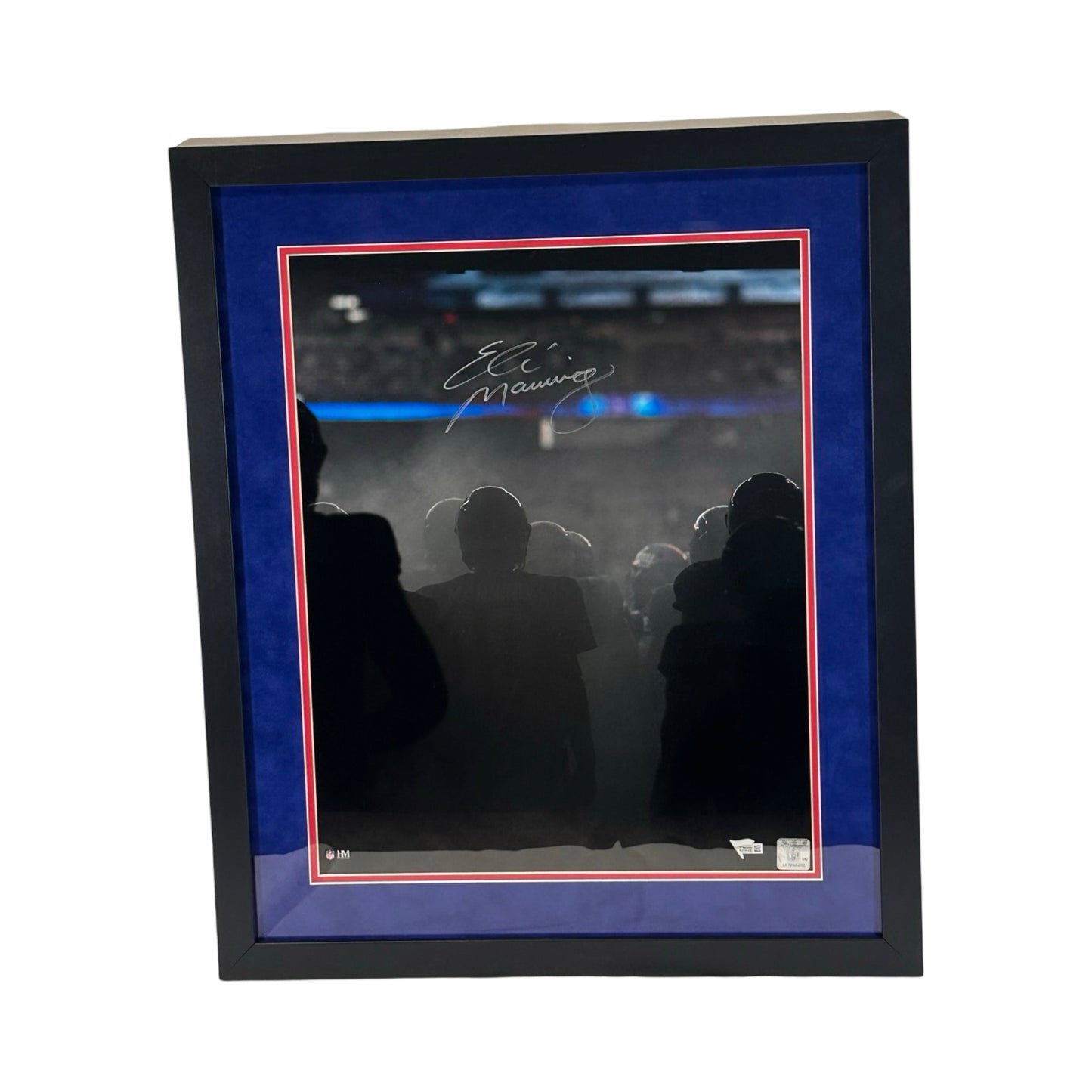 Eli Manning Autographed New York Giants Tunnel Framed 16x20 Fanatics