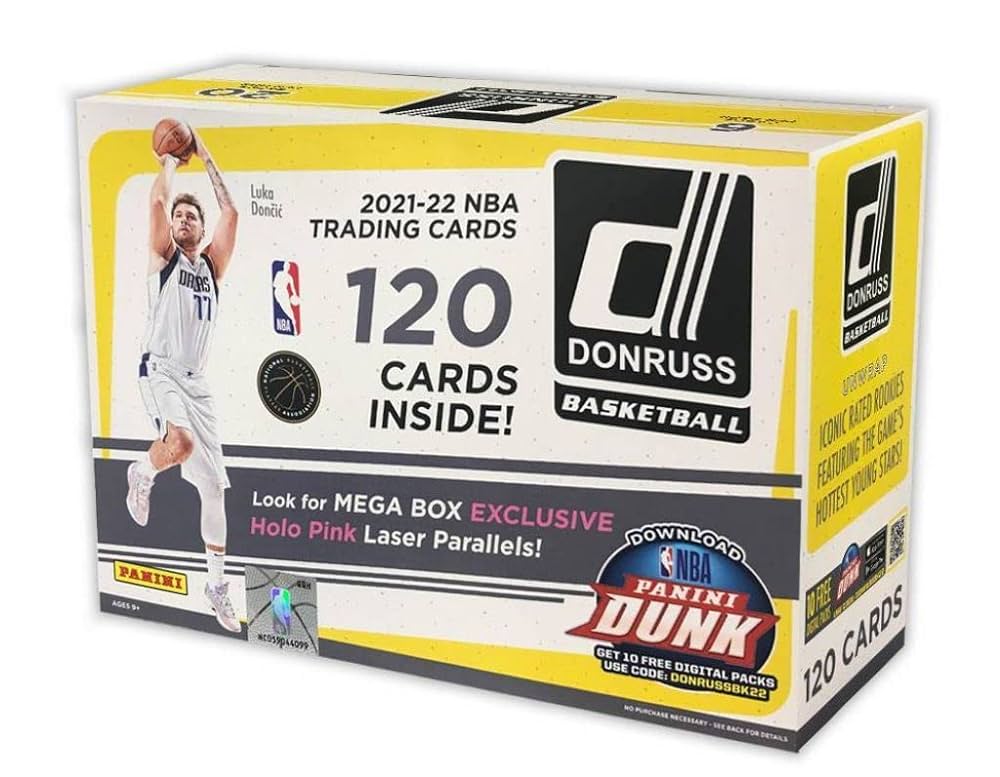 2021-22 Panini Donruss NBA - Mega Box