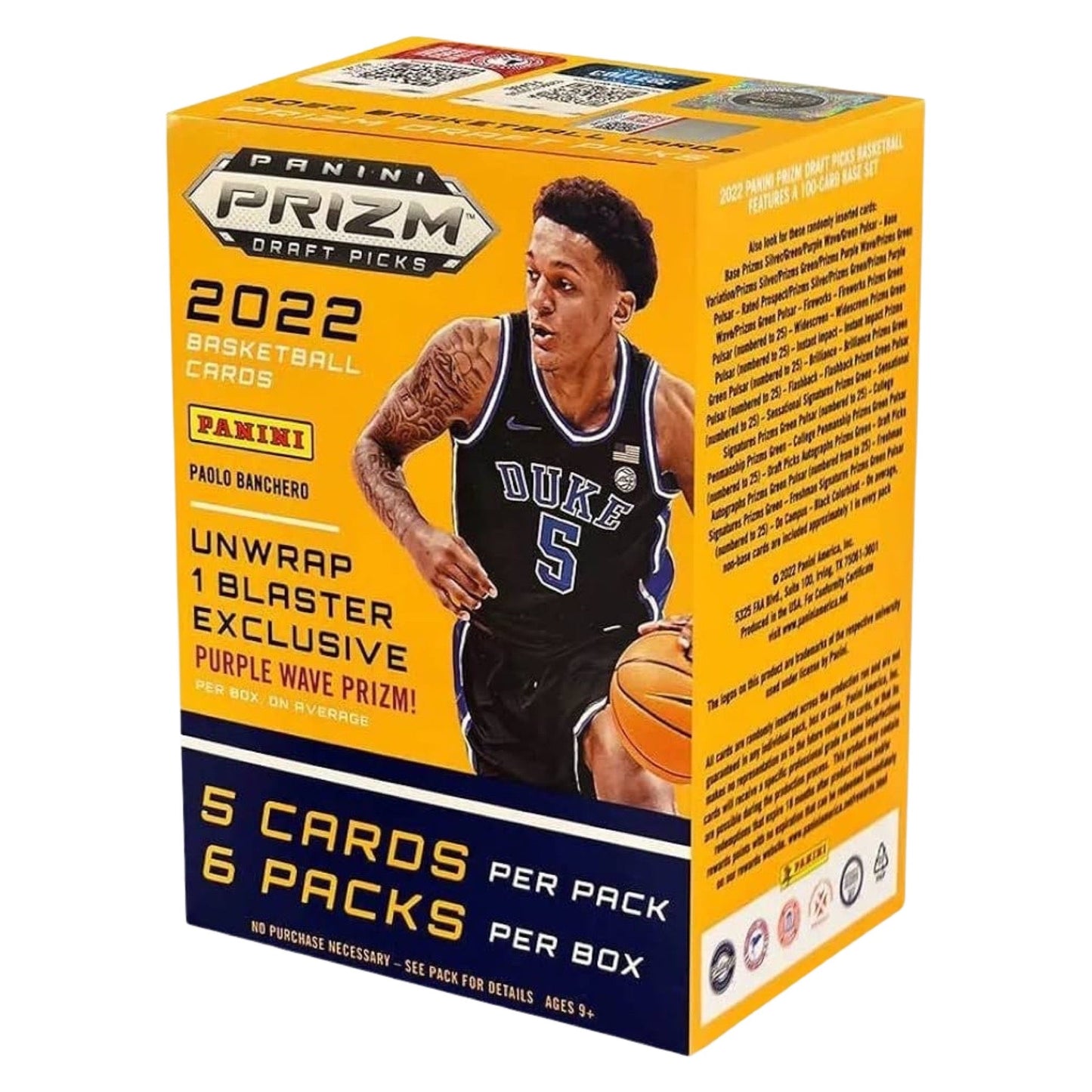 2022 NBA Panini Prizm Draft Picks - Blaster Box