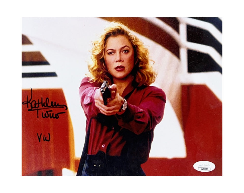 Kathleen Turner Autographed 8x10 JSA