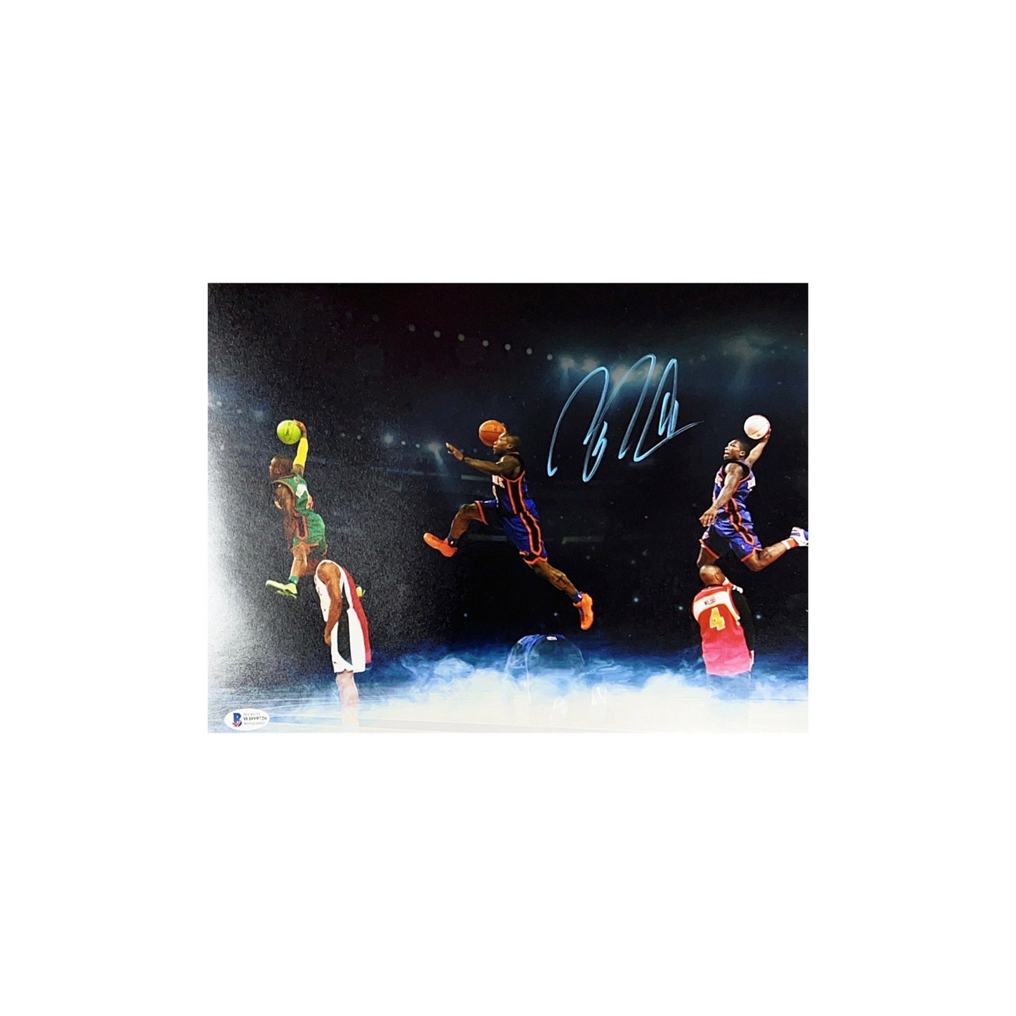 Nate Robinson Autographed New York Knicks 11x14 Beckett