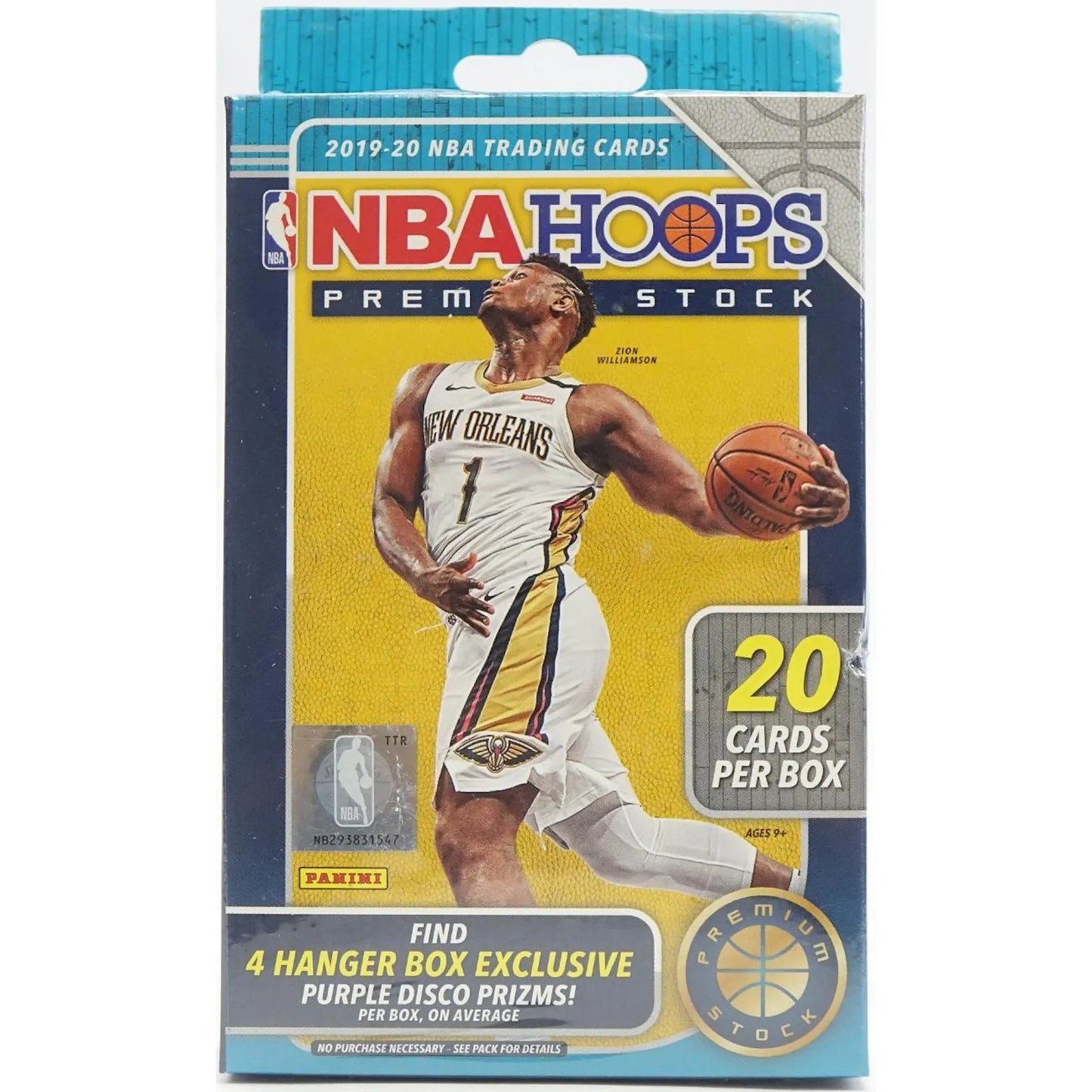2019-20 NBA Hoops Premium Stock - Hanger Box