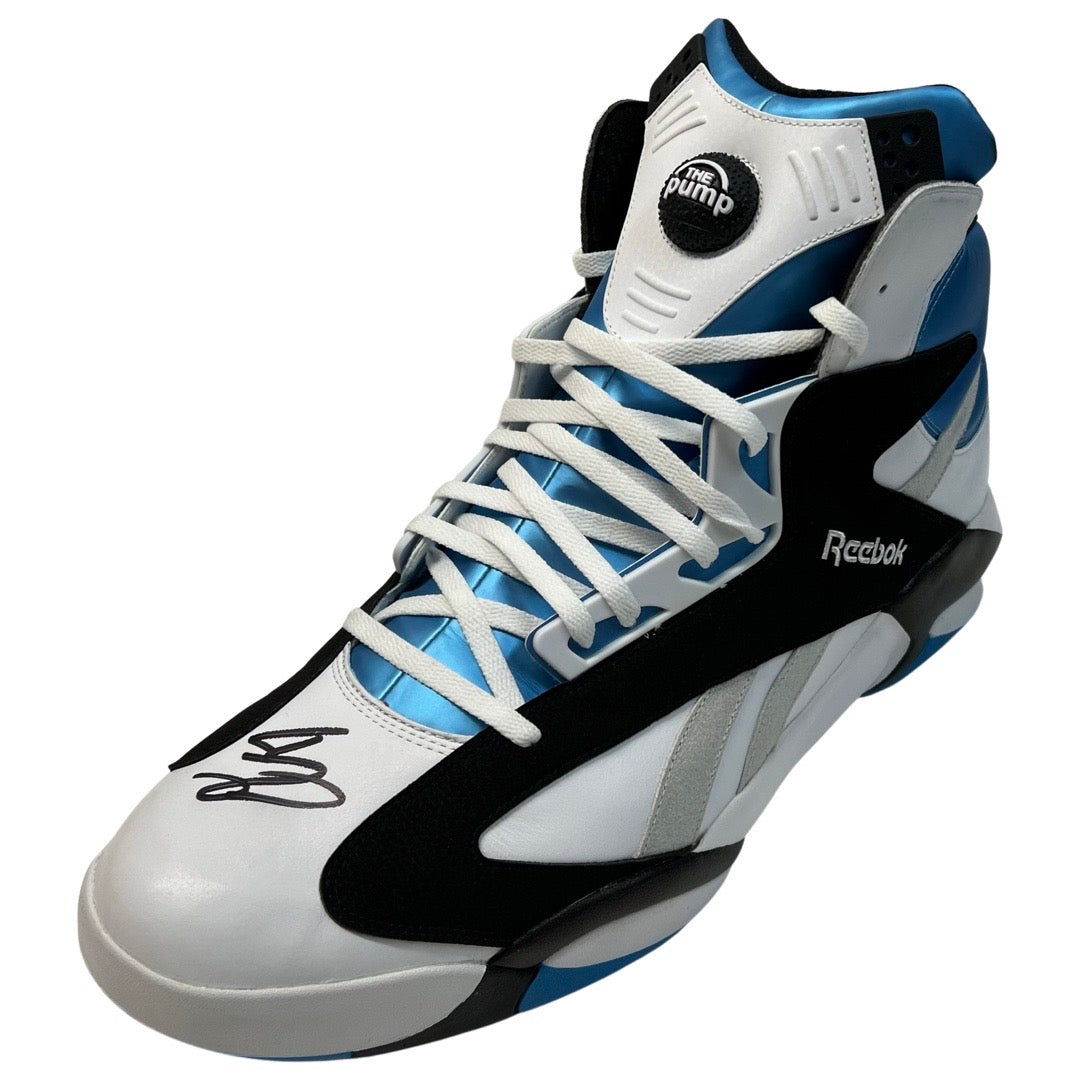 Shaquille O Neill Autographed Reebok Pumps Size 22 Sneaker Fanatics BG Autographs