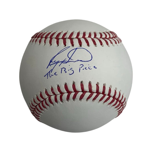 Ryan Howard Autographed Philadelphia Phillies OMLB “The Big Piece” Inscription Steiner CX