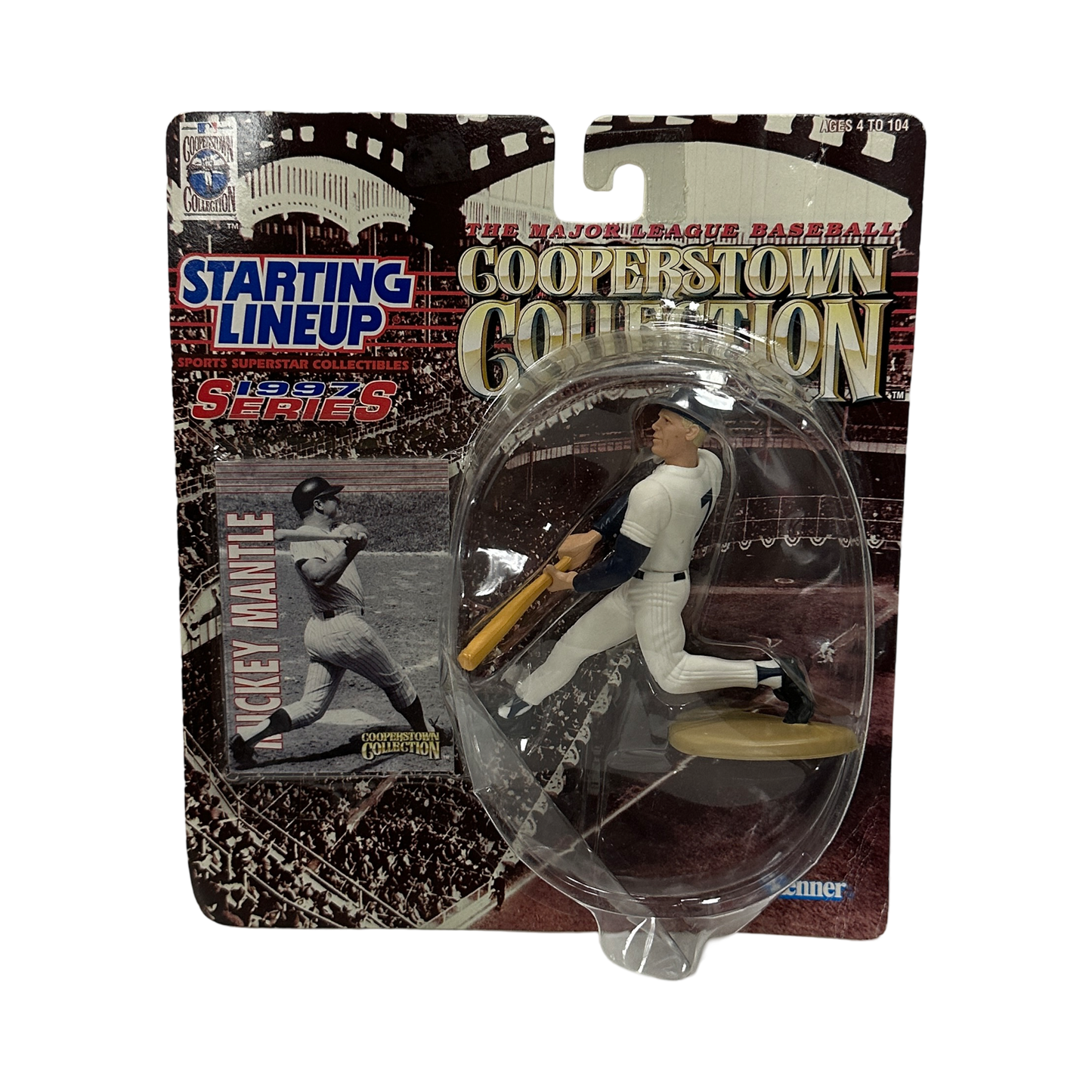 1996 Mickey Mantle Starting Lineup Cooperstown Collection Figure