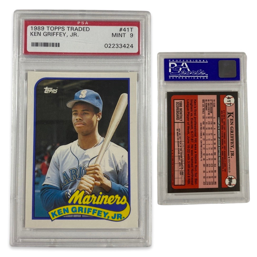 1989 Ken Griffey Jr. Topps Traded #41T PSA MINT 9