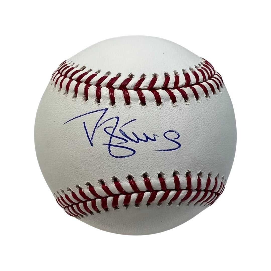 Darryl Strawberry Autographed OMLB Steiner CX