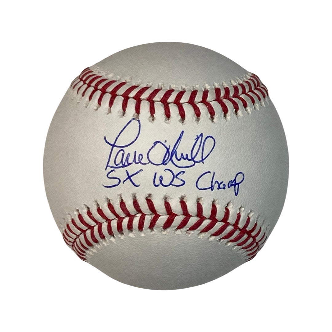 Paul O’Neill Autographed OMLB “5x WS Champ” Inscription JSA