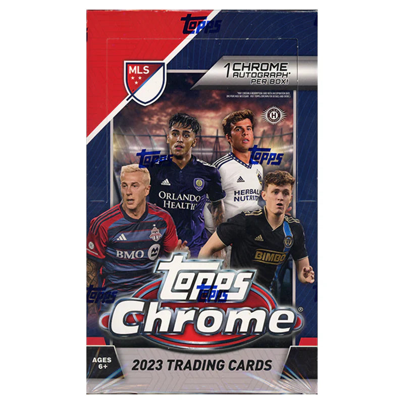2023 MLS Soccer Topps Chrome - Hobby Box