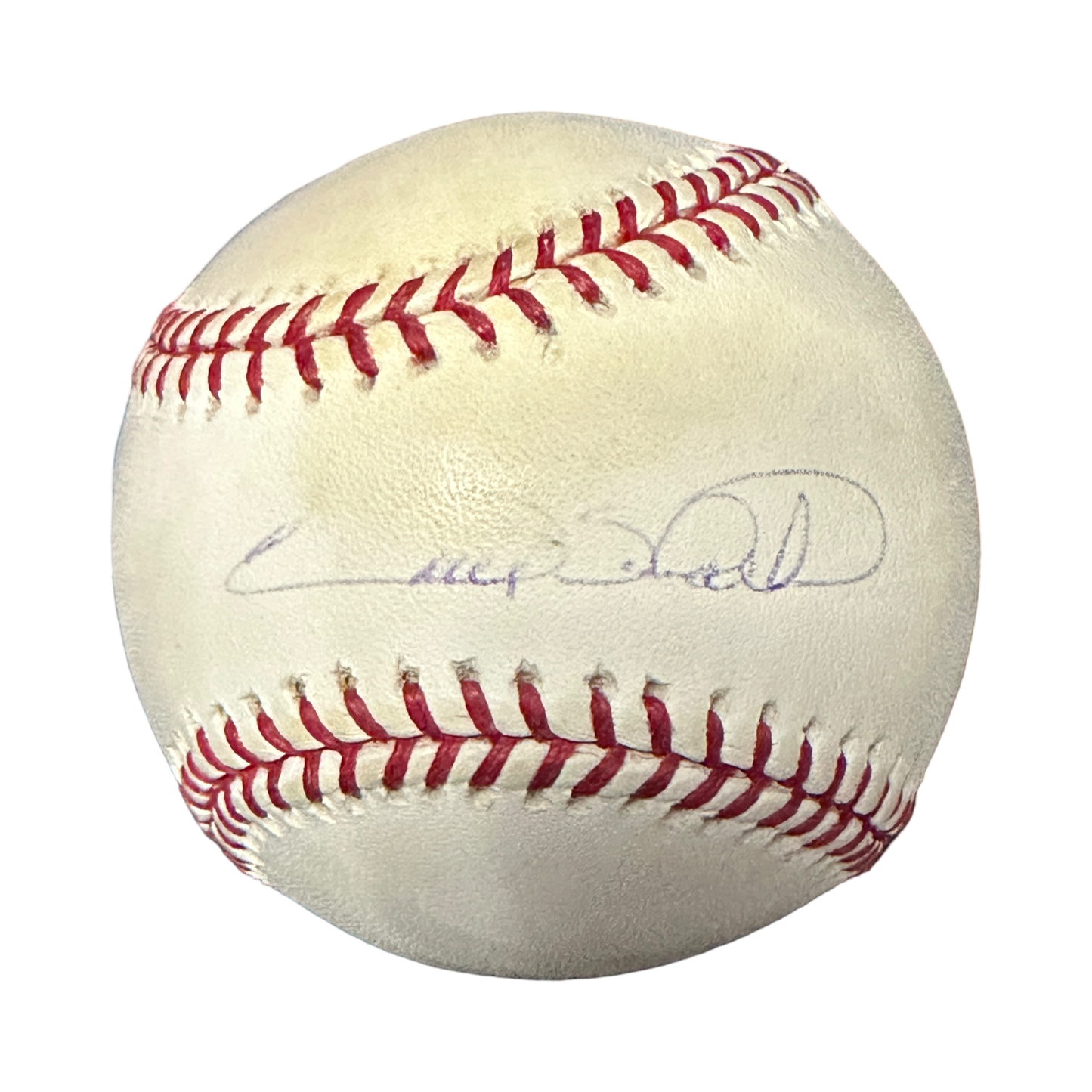 Gary Sheffield Autographed Florida Marlins OMLB PSA DNA