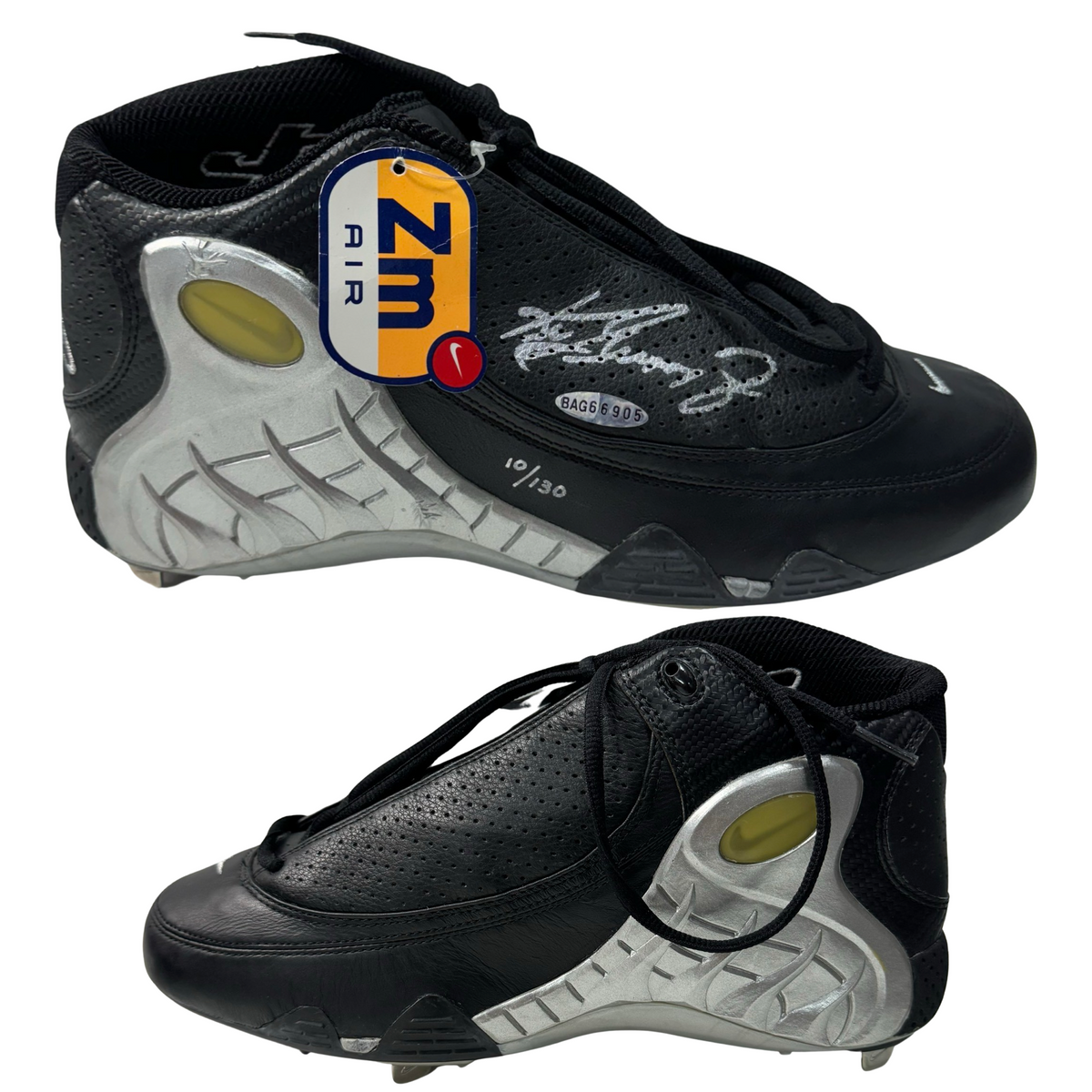 Ken Griffey Jr Autographed Nike Zoom Air Cleats LE /130 Upper Deck
