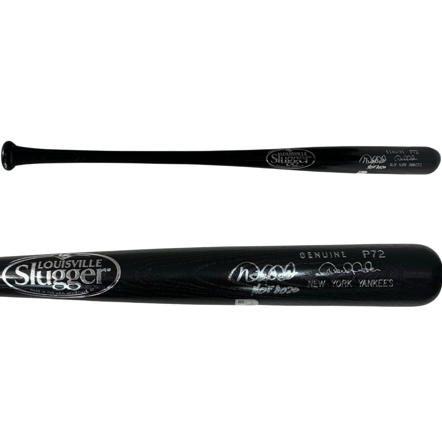 Derek Jeter Autographed New York Yankees Louisville Slugger Game Model Bat HOF 2020 Inscription MLB