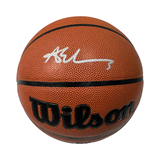 Anthony Edwards Autographed Minnesota Timberwolves Wilson Authentic Series Basketball Fanatics