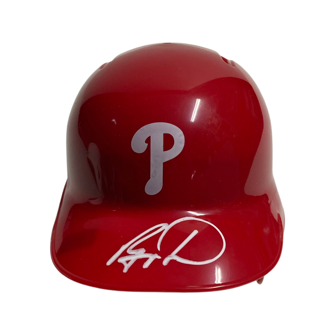 Ryan Howard Autographed Philadelphia Phillies Mini Helmet Steiner CX