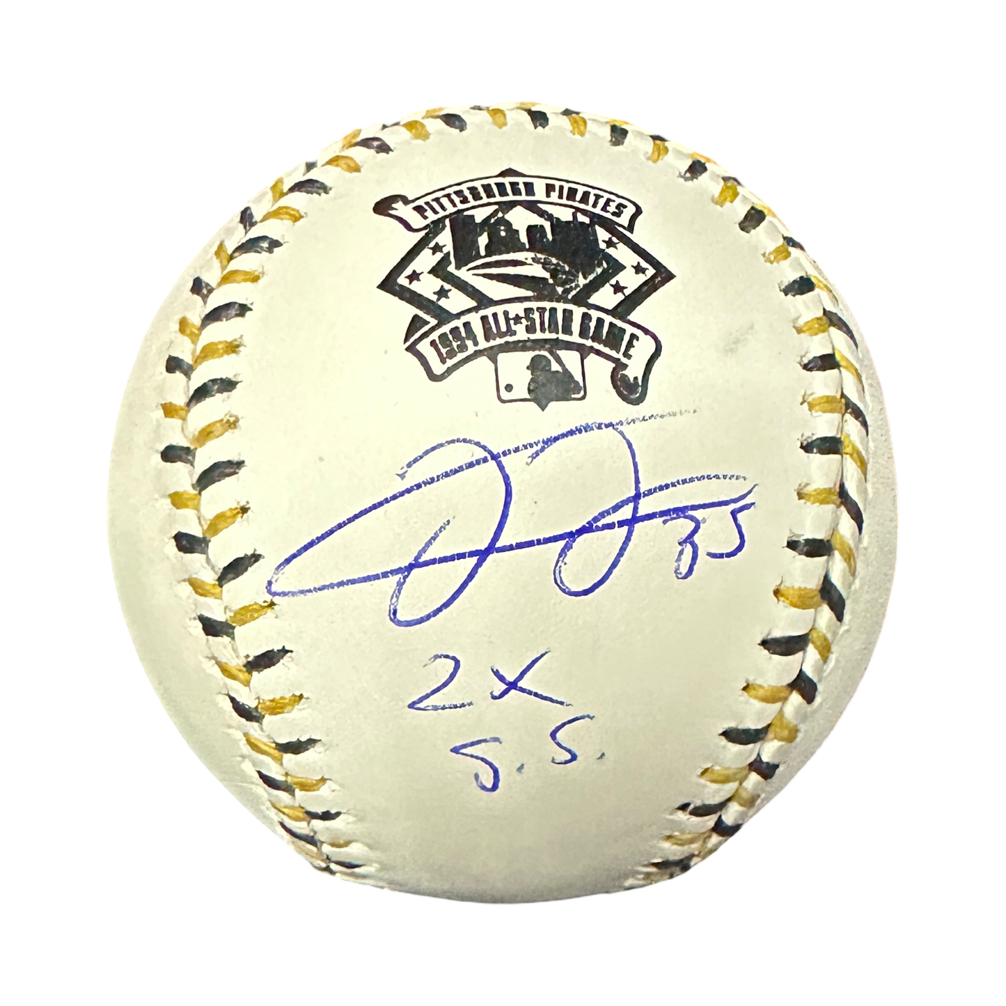 Frank Thomas Autographed Chicago White Sox "2x S.S" Inscribed 1994 All Star Game OMLB Beckett