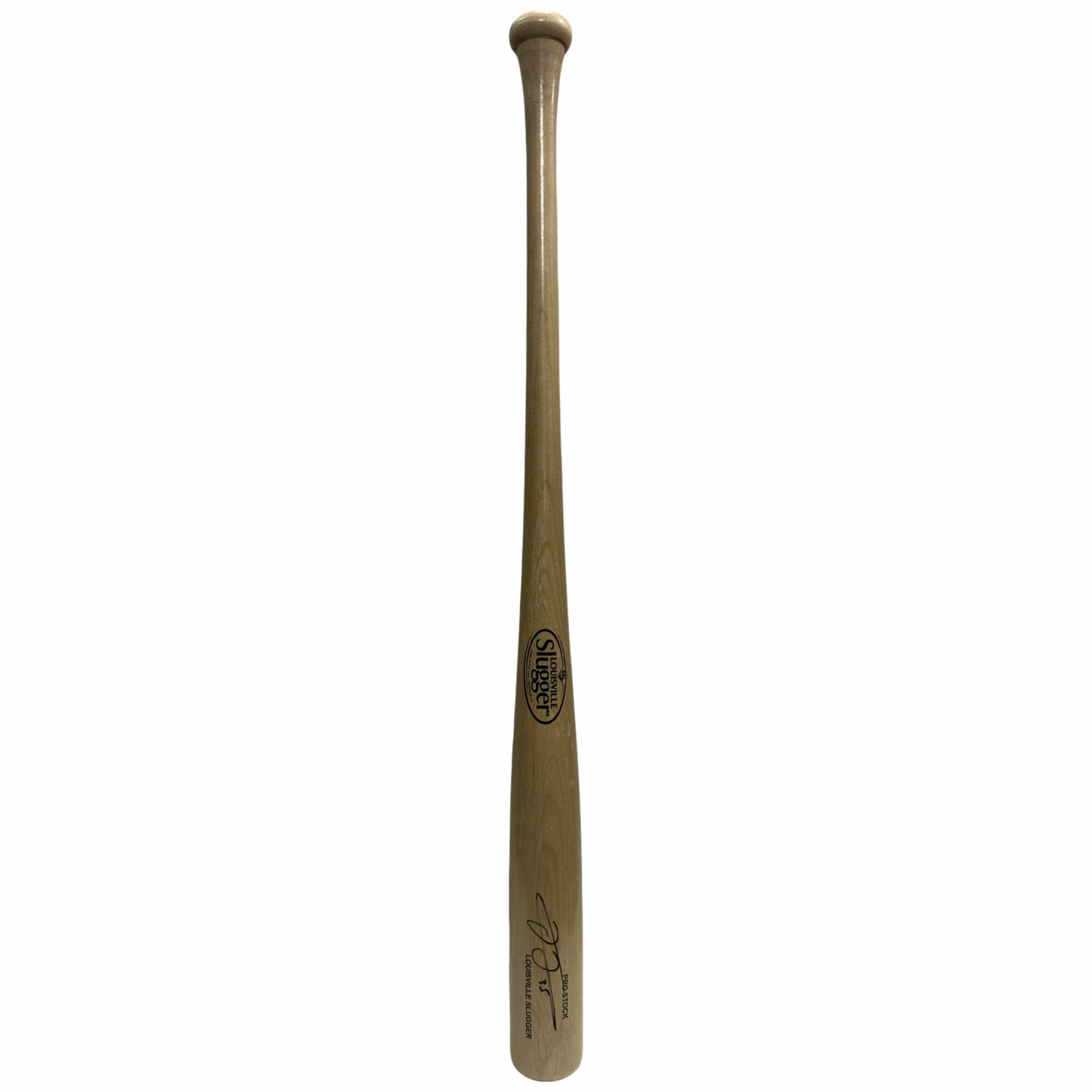 Frank Thomas Autographed Chicago White Sox Tan Louisville Slugger Bat Beckett