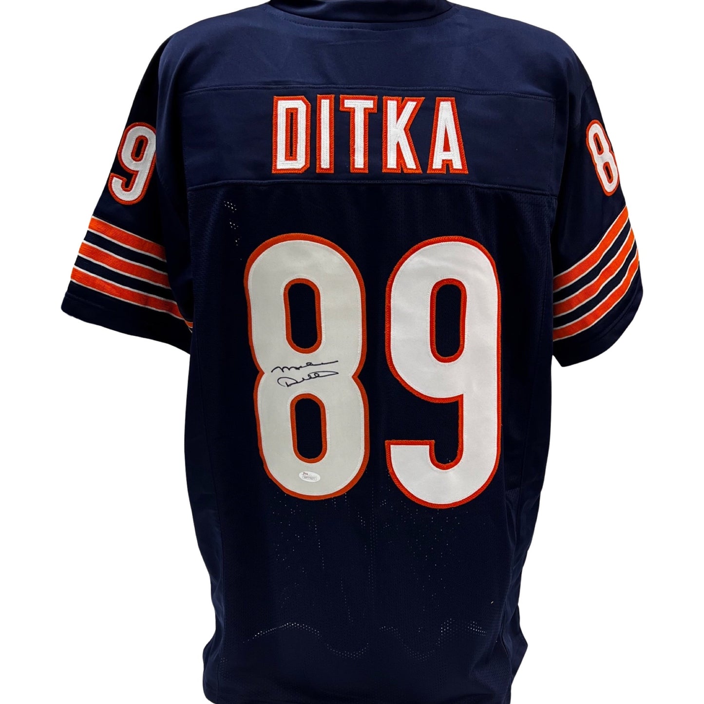 Mike Ditka Autographed Chicago Bears Blue Jersey Beckett