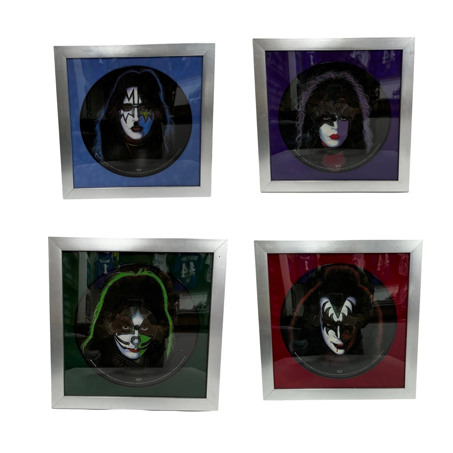 Kiss Framed Vinyl Four-Sided Record Set