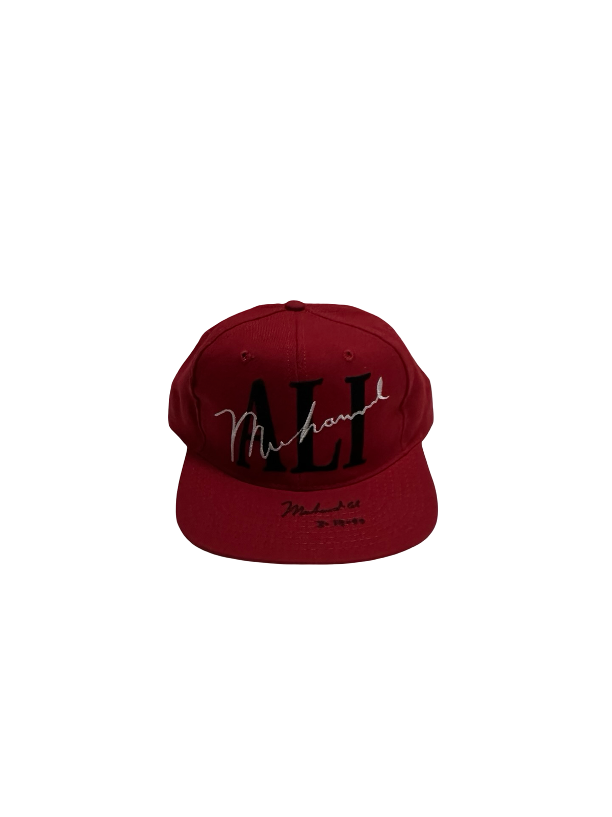 Muhammad Ali Autographed Hat JSA COA LOA