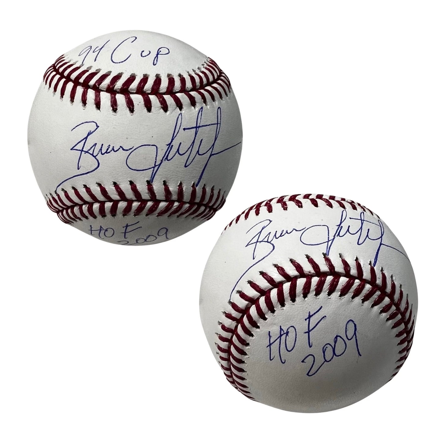 Brian Leetch Autographed New York Rangers OMLB “94 Cup, HOF 2009” Inscriptions Steiner CX