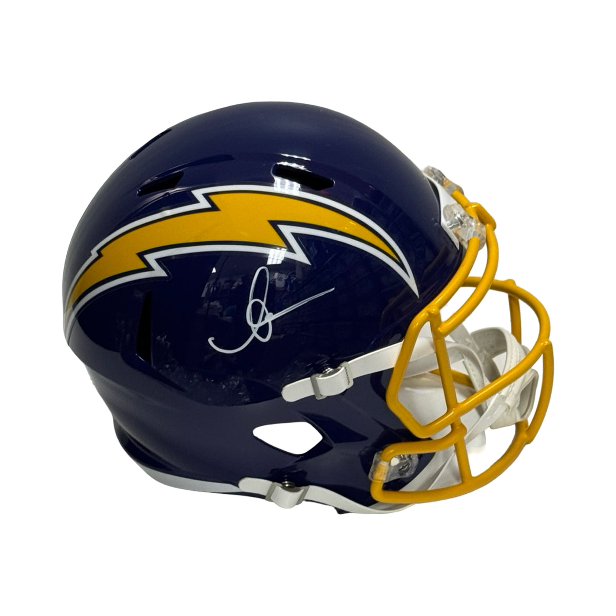 Anthony Miller Autographed Los Angeles Chargers Replica Helmet JSA