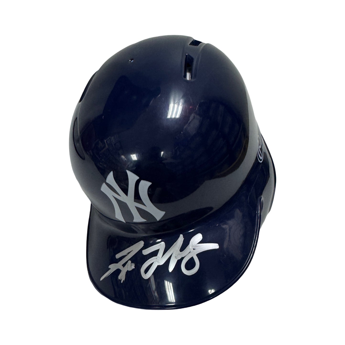 Tino Martinez Autographed New York Yankees Navy Mini Helmet JSA