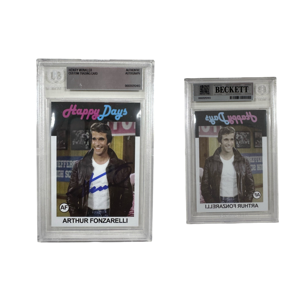 Henry Winkler Happy Days The Fonz Beckett Trading Card