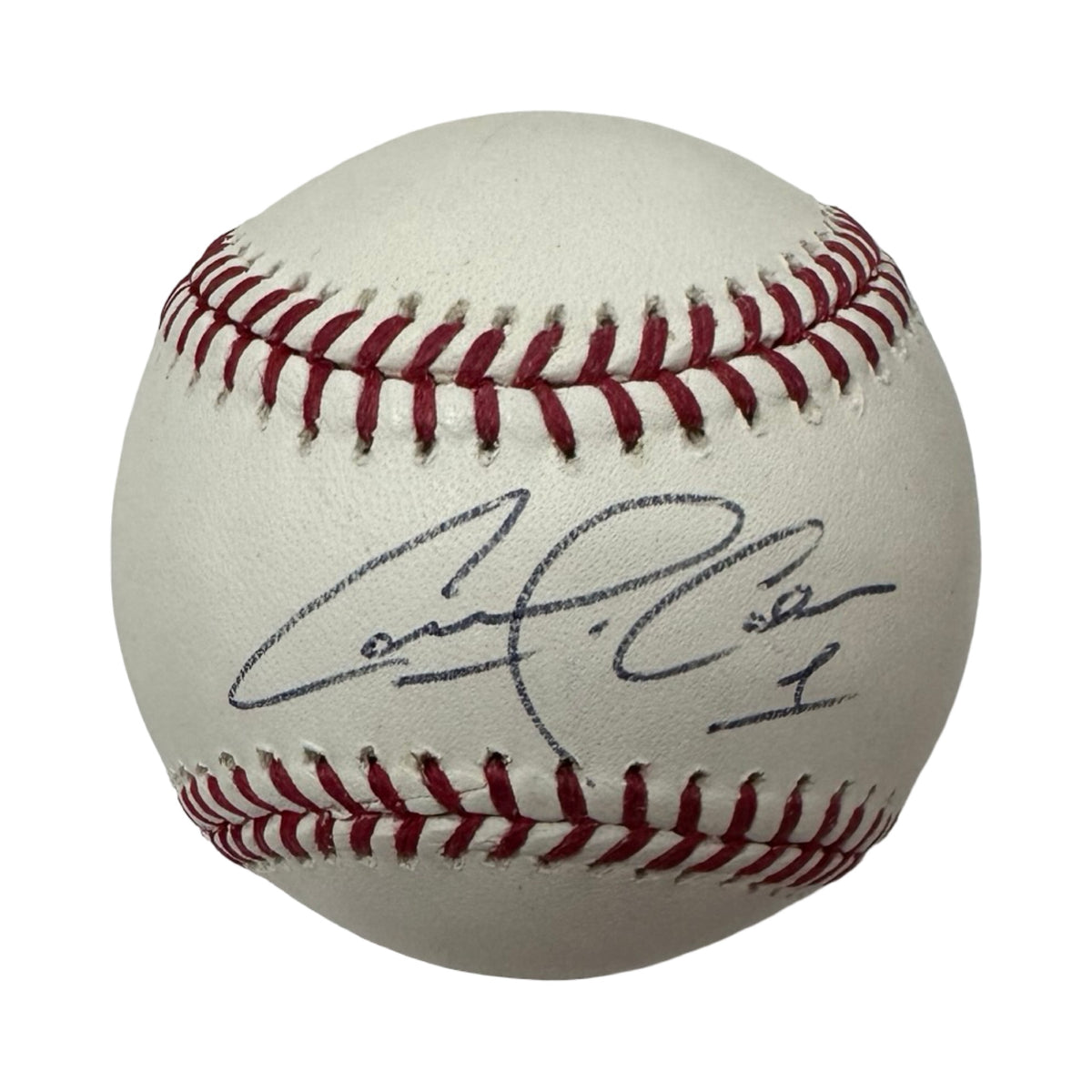 Carlos Correa Autographed Houston Astros OMLB JSA