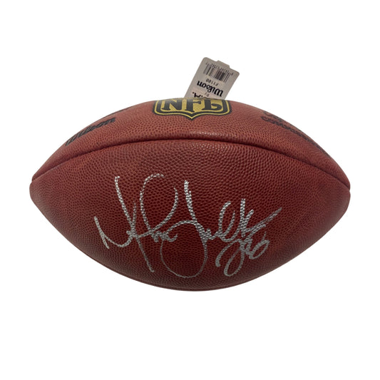 Marshall Faulk Autographed NFL Duke Football JSA LOA