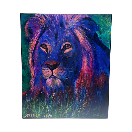 Lion Artist Proof Print Canvas William Lopa Art Canvas 60/200