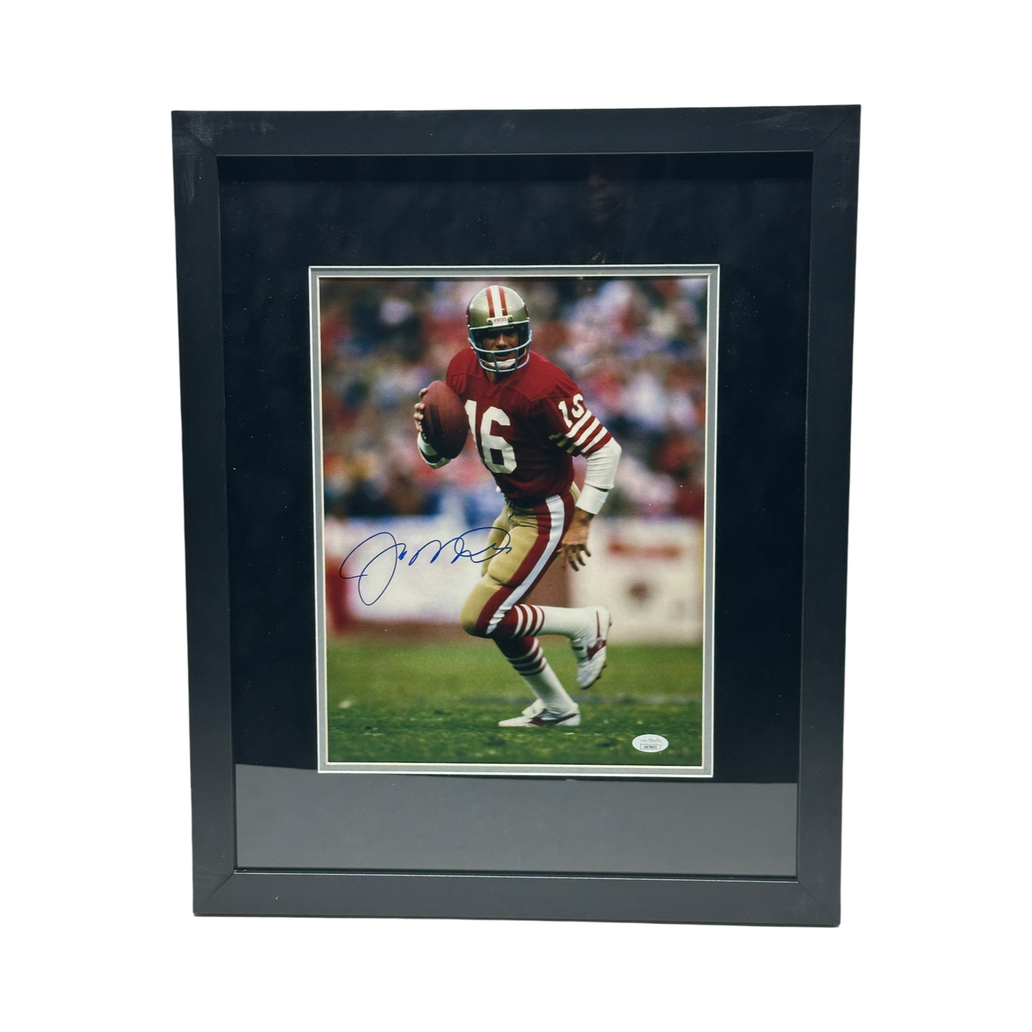 Joe Montana Autographed San Francisco 49ers 11x14 JSA - Framed