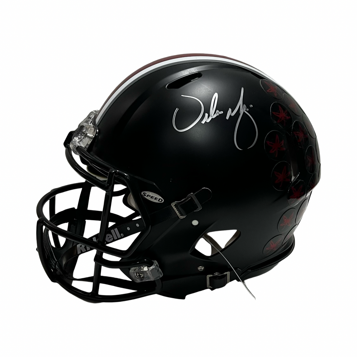 Urban Meyer Autographed Ohio State Buckeyes Eclipse Authentic Helmet Beckett