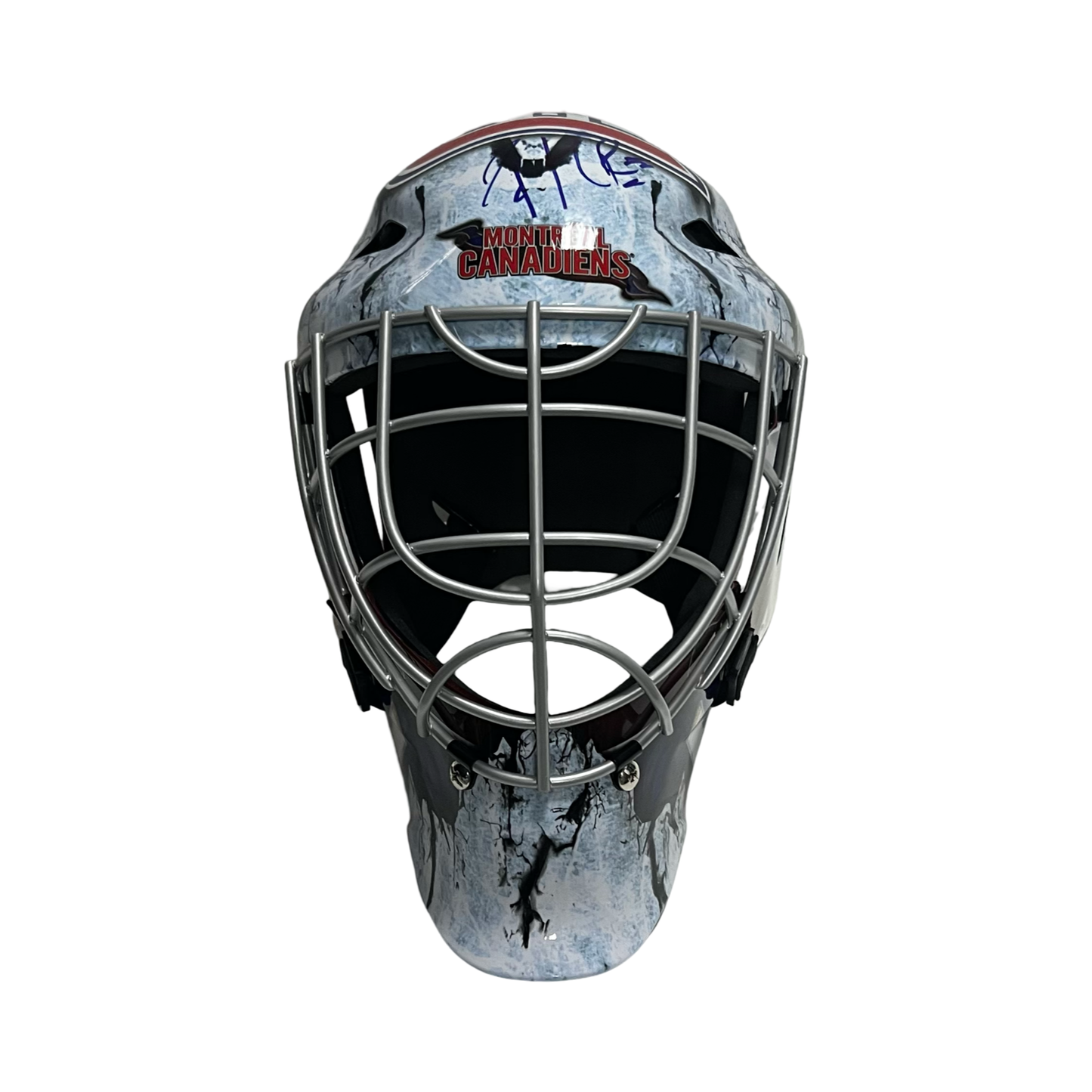 Patrick Roy Autographed Montreal Canadiens Signed Full Size Goalie Mask Beckett BAS