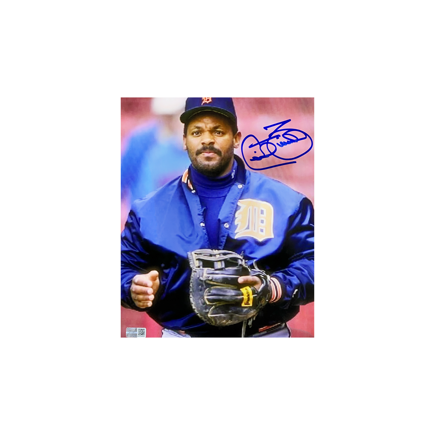 Cecil Fielder Autographed Detroit Tigers Jacket 8x10 Steiner CX
