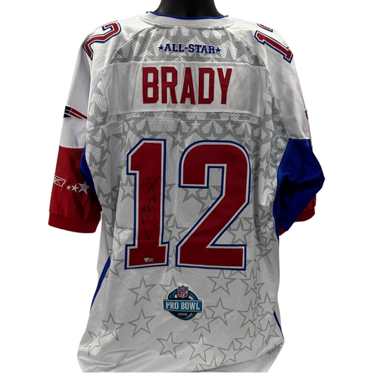 Tom Brady Autographed Pro Bowl 2008 On Field Jersey Fanatics