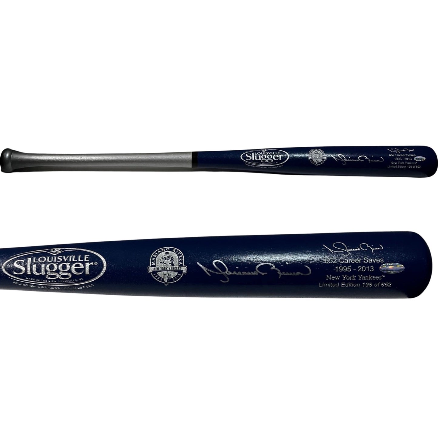 Mariano Rivera Autographed New York Yankees Louisville Slugger Commemorative Bat Steiner