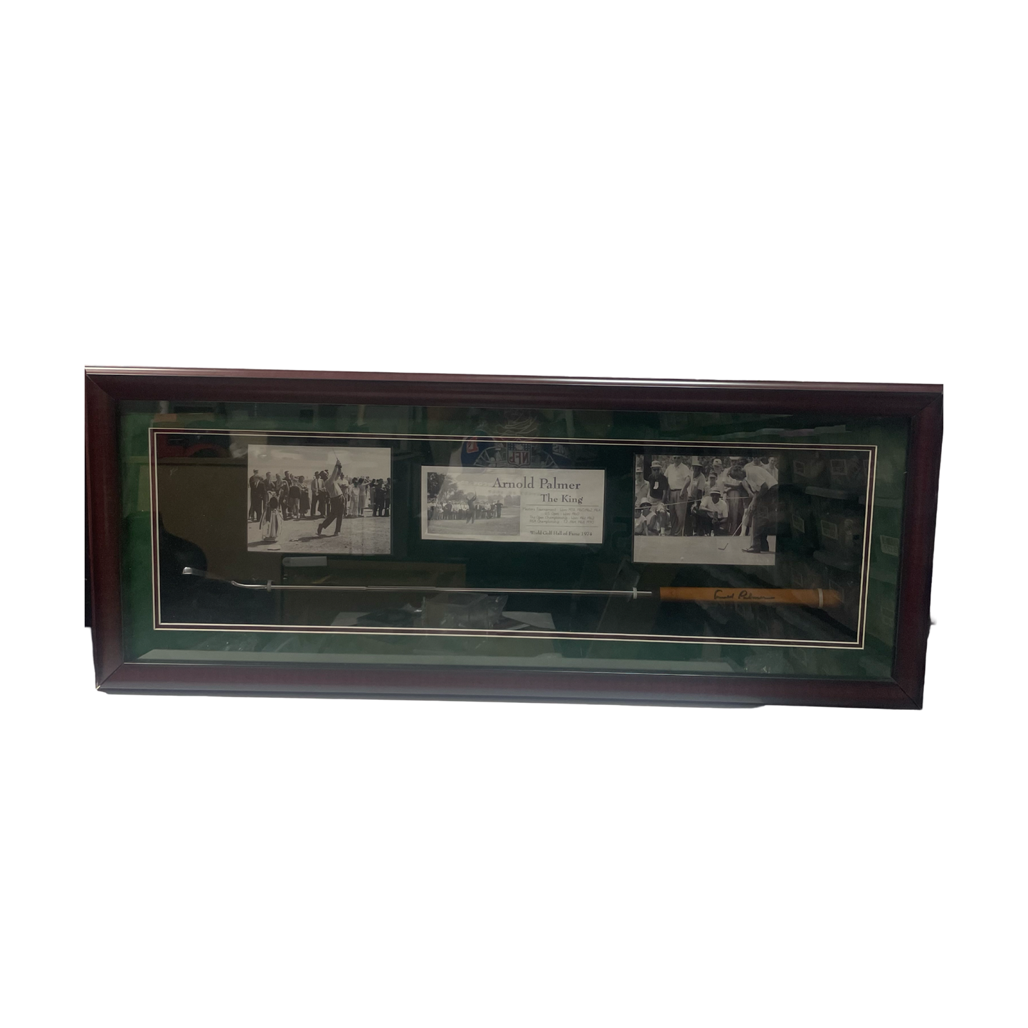 Arnold Palmer Autographed PGA Framed Callaway Putter JSA LOA