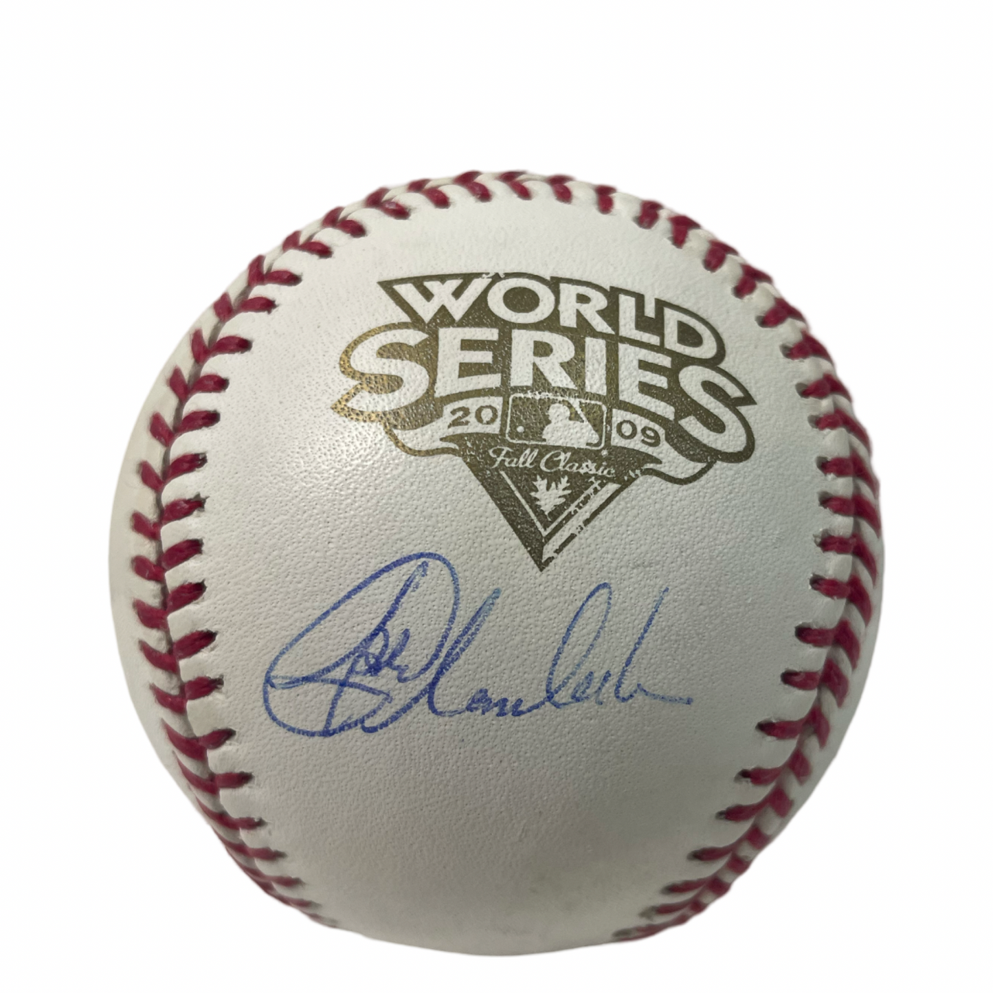 Joba Chamberlain Signed 2009 World Series Baseball Steiner