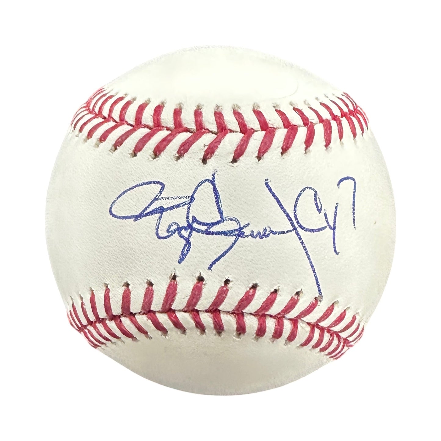 Roger Clemens Autographed Inscribed Cy 7 OMLB Baseball Beckett