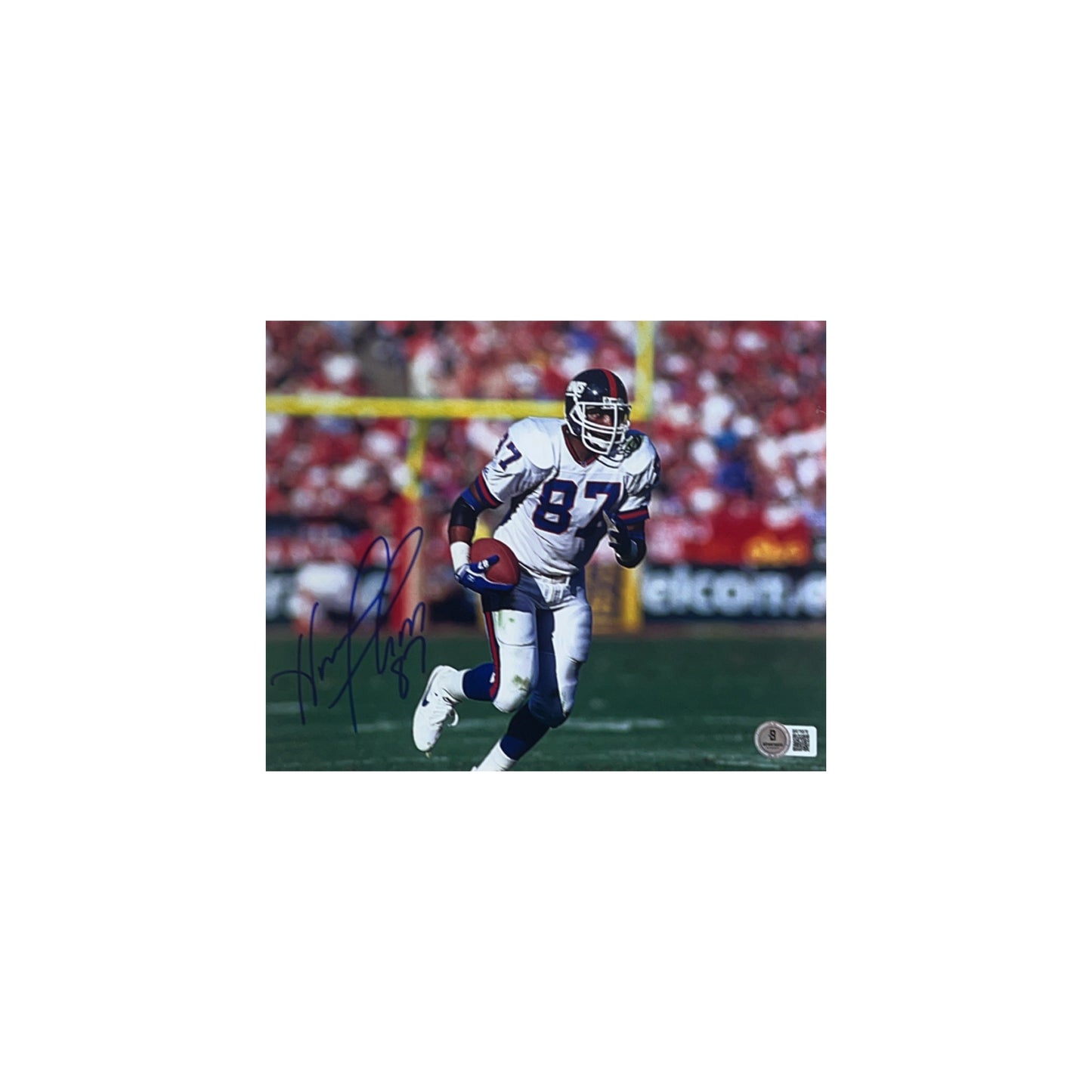 Howard Cross Autographed New York Giants 8x10 Beckett