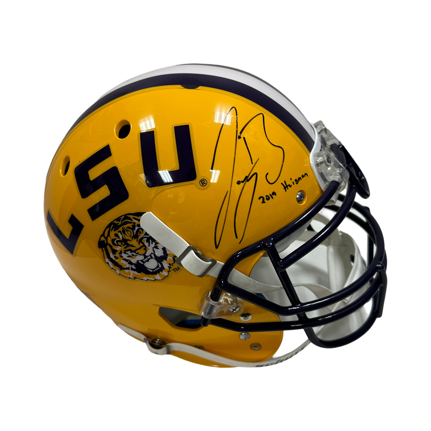 Joe Burrow Autographed LSU Tigers Authentic Helmet Inscribed "2019 Heisman" Beckett