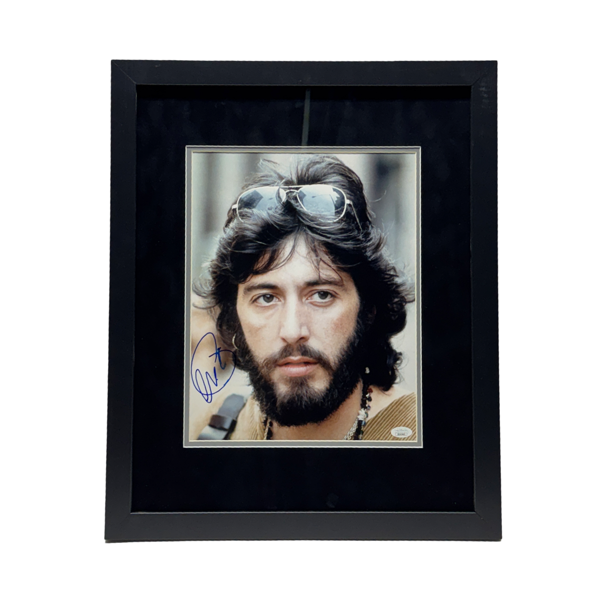 Al Pacino Autographed Headshot 11x14 JSA - Framed