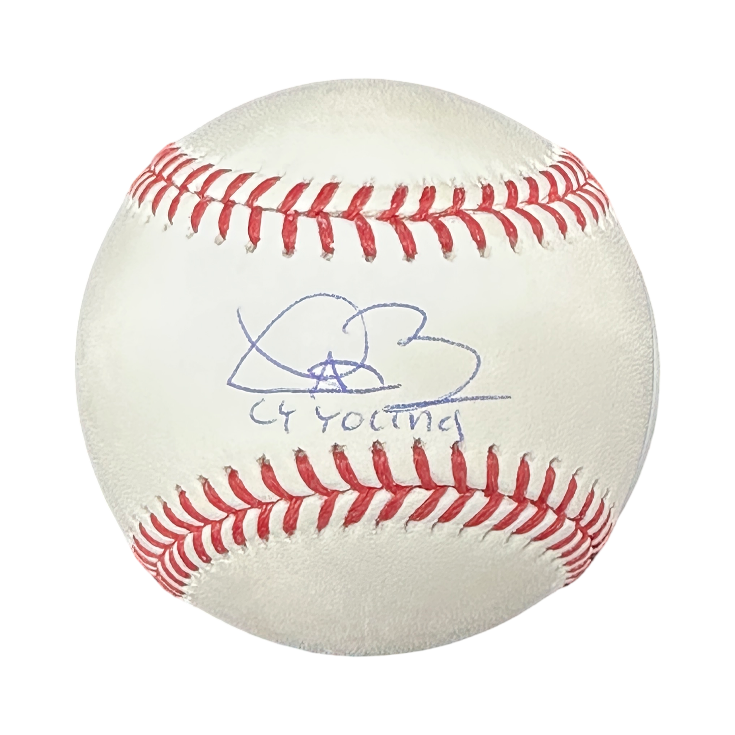 Trevor Bauer Autographed Los Angeles Dodgers "Cy Young" Inscribed OMLB Beckett